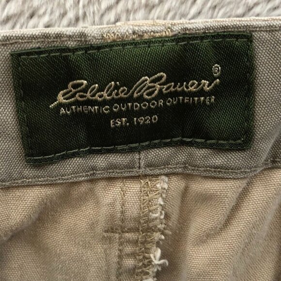 Wrangler and Eddie Bauer Men's Cargo Shorts Size 38 Lot of Two Casual - Picture 10 of 15